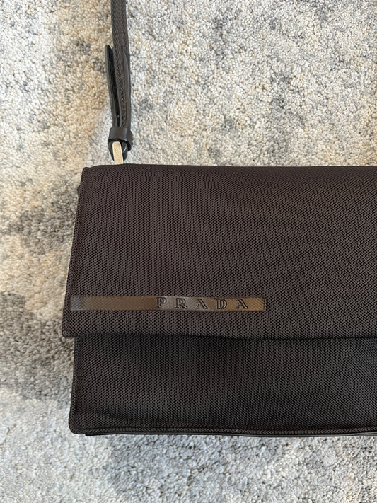 Prada SS2000 mesh shoudler bag