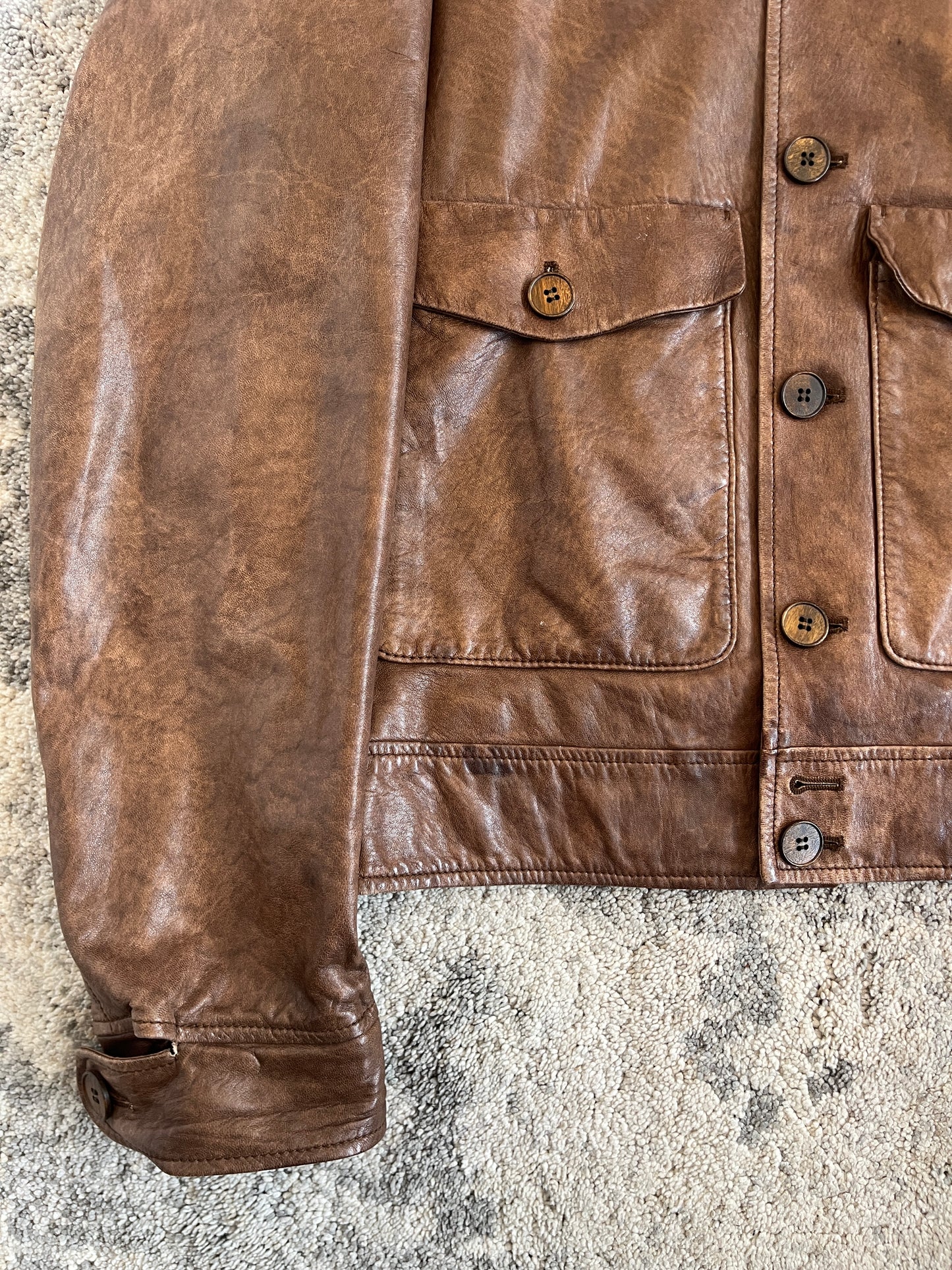 Prada 2010 soft leather jacket