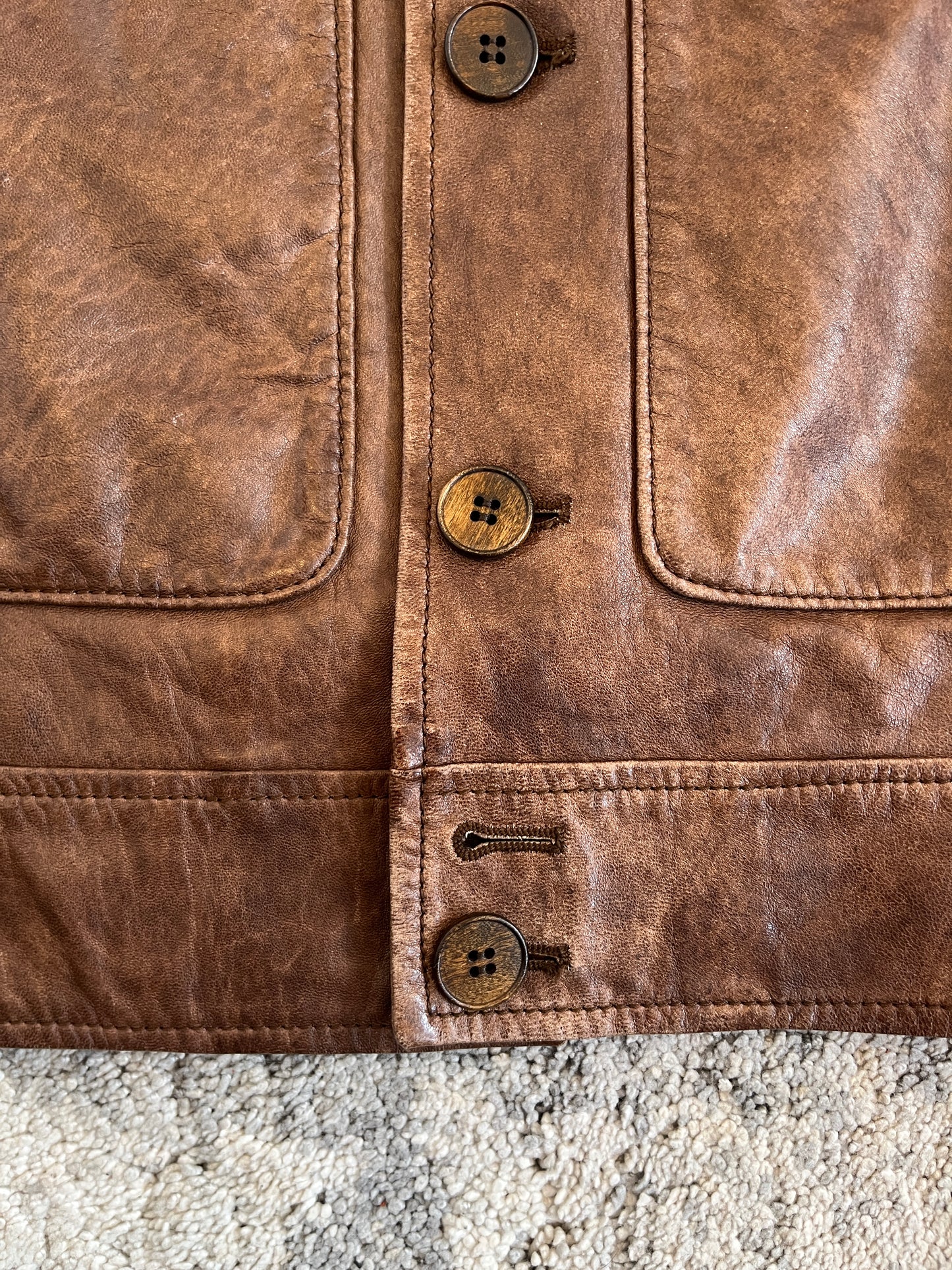 Prada 2010 soft leather jacket