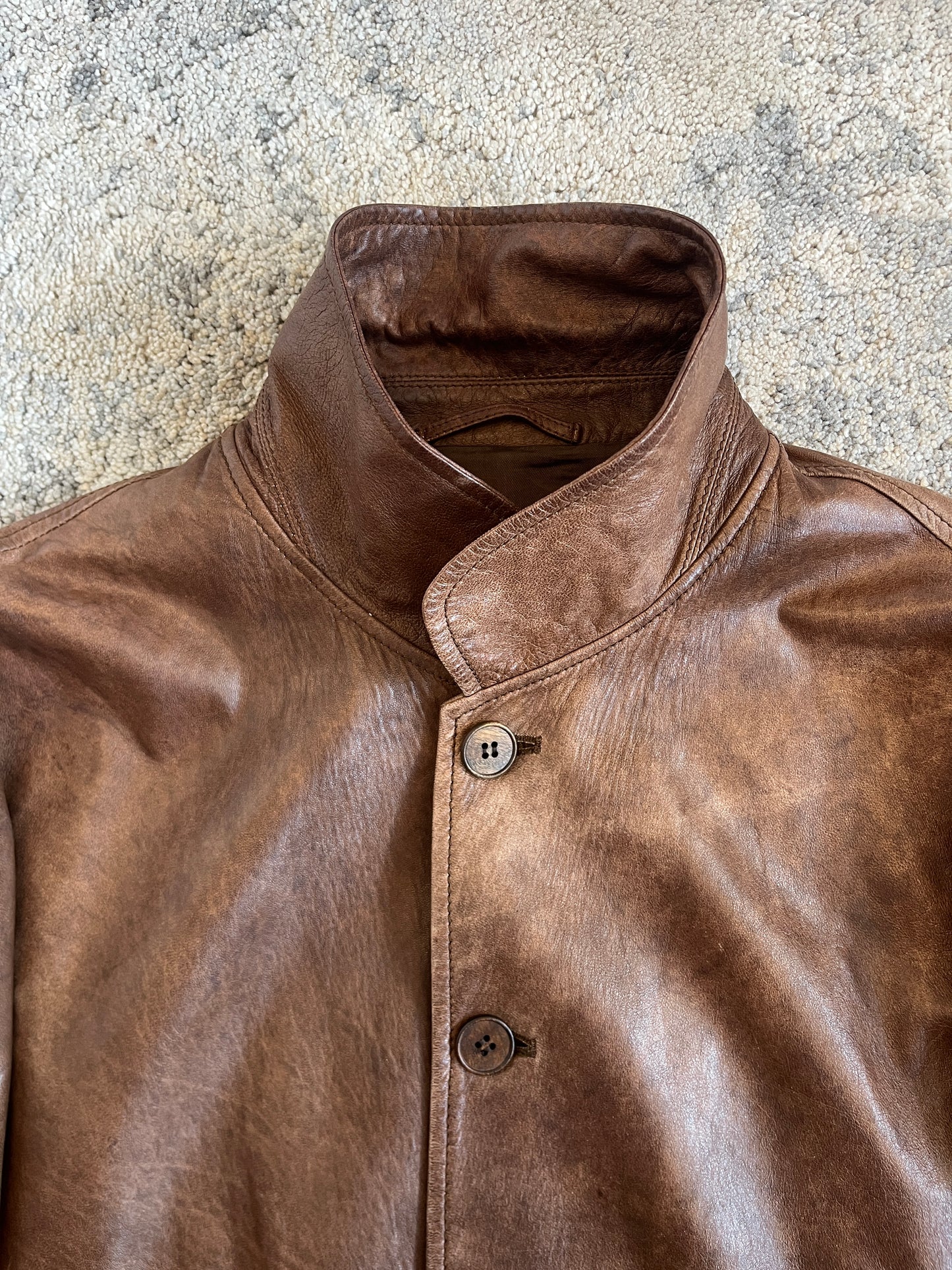 Prada 2010 soft leather jacket