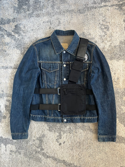 Prada FW1999 nylon chest rig bag