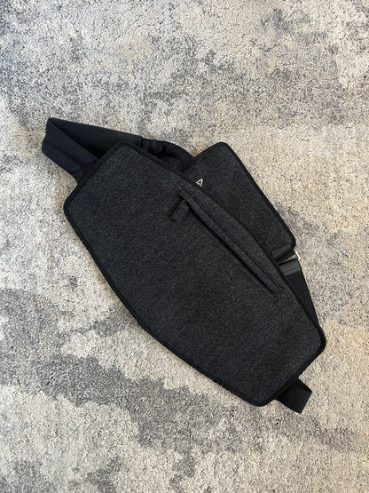 Prada FW1999 wool crossbody bag
