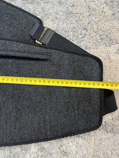 Prada FW1999 wool crossbody bag