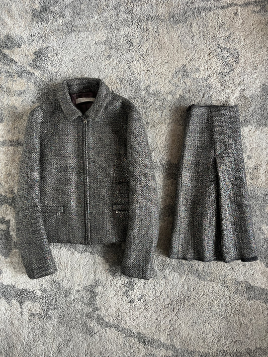 Miu Miu FW1998 wool iridescent set