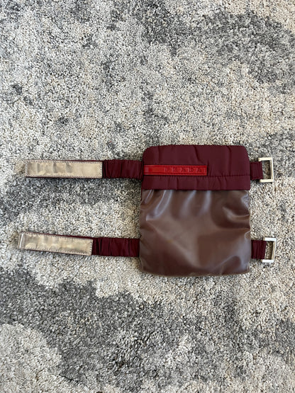 Prada SS1999 latex& nylon armband