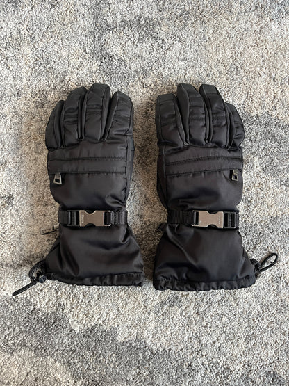 Prada 2000's nylon ski gloves