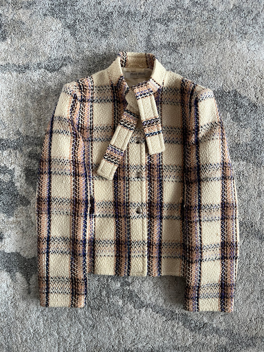 Miu Miu FW2000 tartan wool set