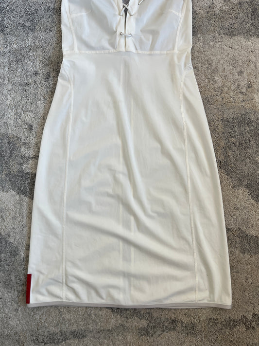 Prada SS1999 nylon & mesh dress
