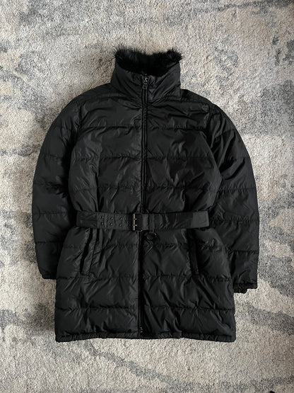 Prada 2000's nylon puffer long jacket