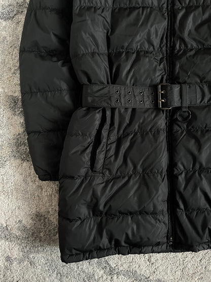 Prada 2000's nylon puffer long jacket