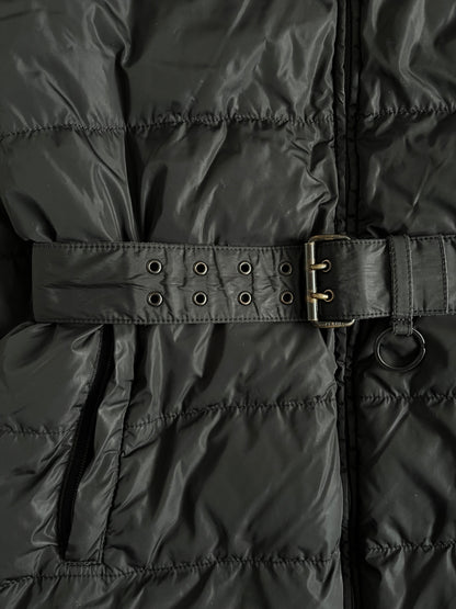 Prada 2000's nylon puffer long jacket