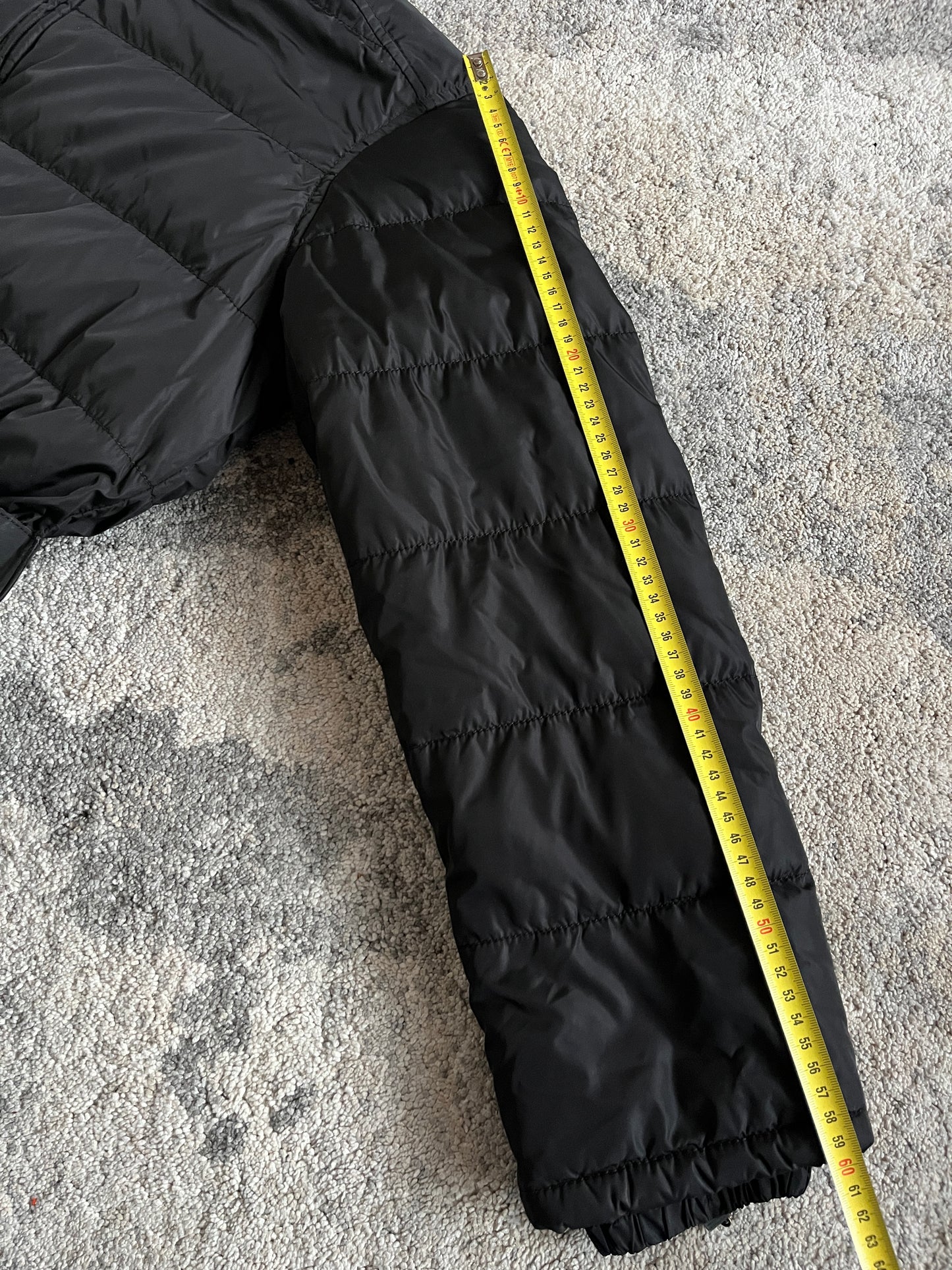 Prada 2000's nylon puffer long jacket