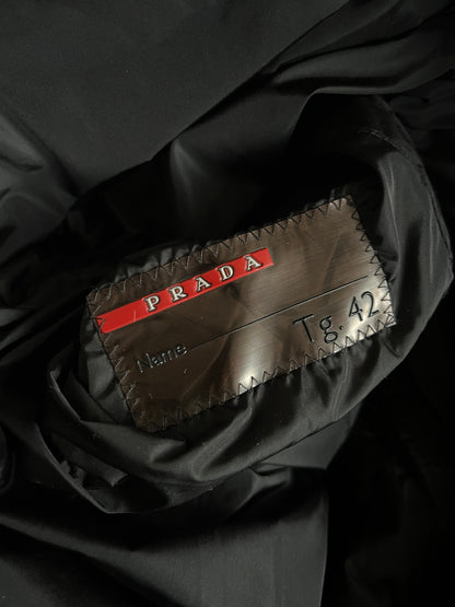 Prada 2000's nylon puffer long jacket