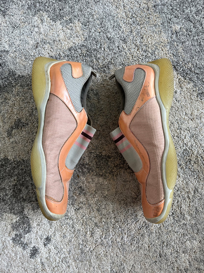 Prada SS2000 patent & nylon trainers