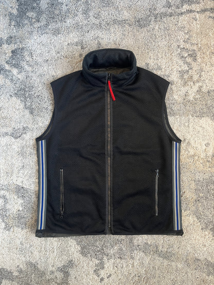 Prada SS2000 mesh & nylon vest