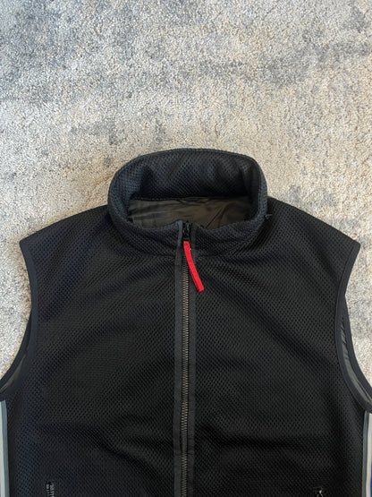 Prada SS2000 mesh & nylon vest