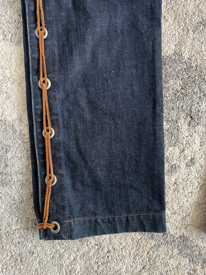 Jean Paul Gaultier 2000's denim jeans