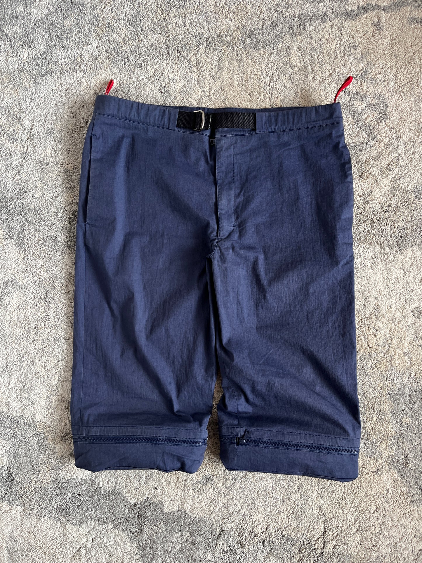 Prada SS2000 cotton & nylon convertible pants
