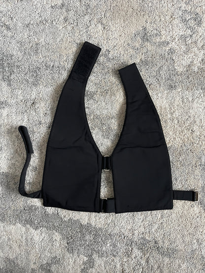 Miu Miu SS1999 neoprene chest rig bag