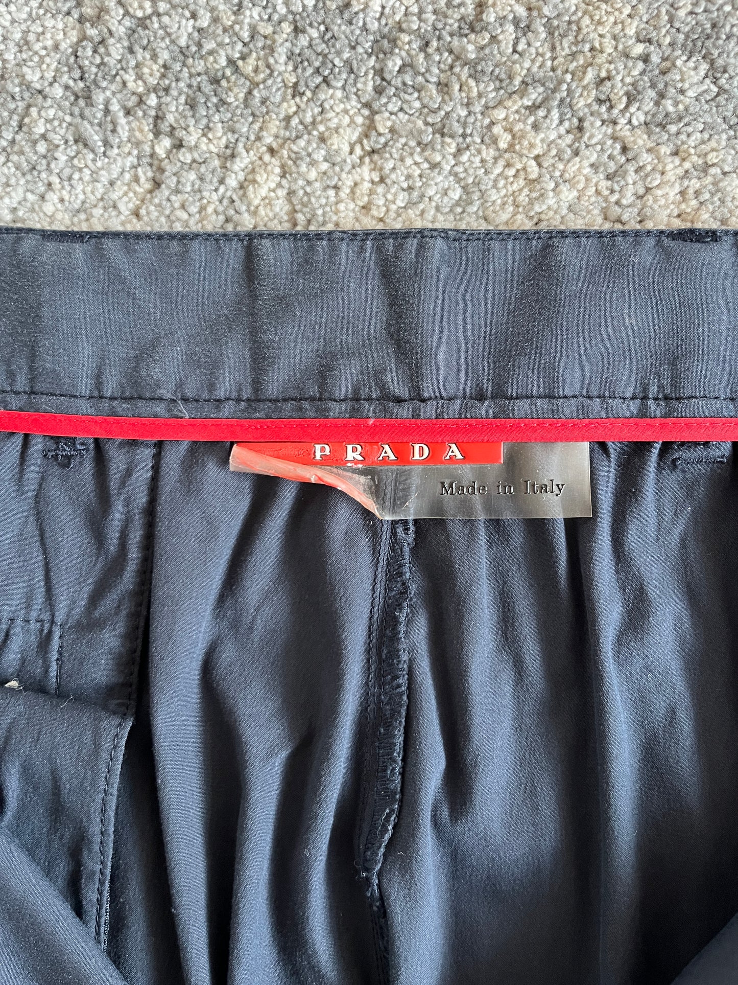 Prada 2000's light cotton pants