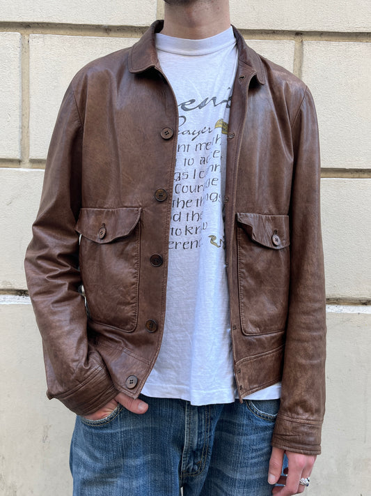 Prada 2010 soft leather jacket