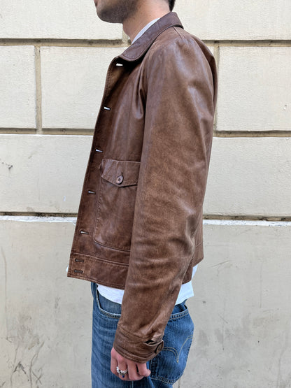 Prada 2010 soft leather jacket