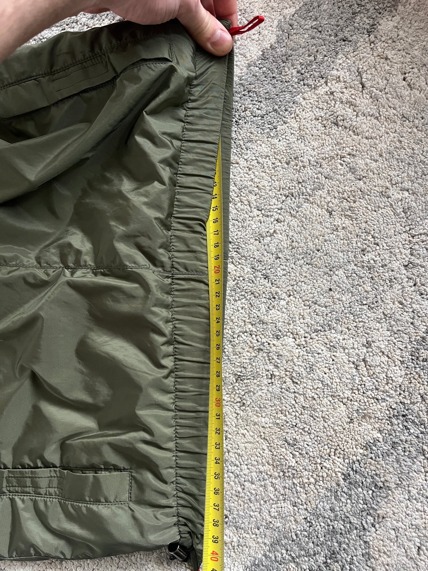 Prada FW1999 nylon track pants