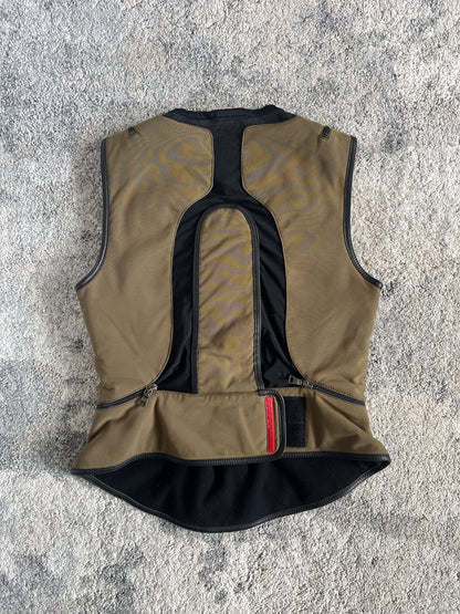 Prada FW1999 sport nylon & fleece vest