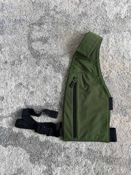 Miu Miu SS1999 neoprene chest rig