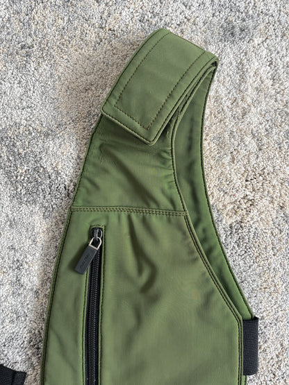 Miu Miu SS1999 neoprene chest rig