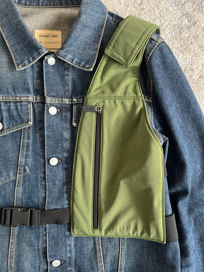 Miu Miu SS1999 neoprene chest rig