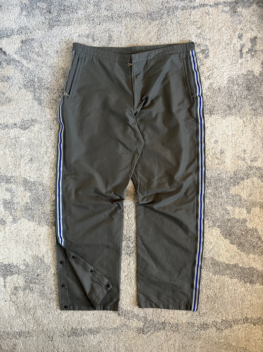 Prada SS2000 strippes nylon pants