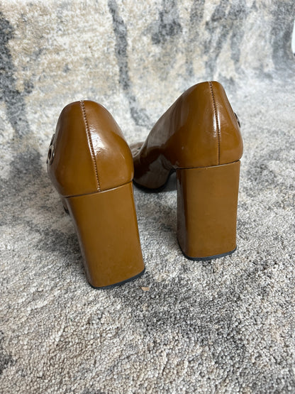 Prada 1999 holes leather heels