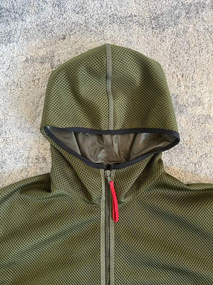 Prada SS2000 mesh& nylon convertible jacket