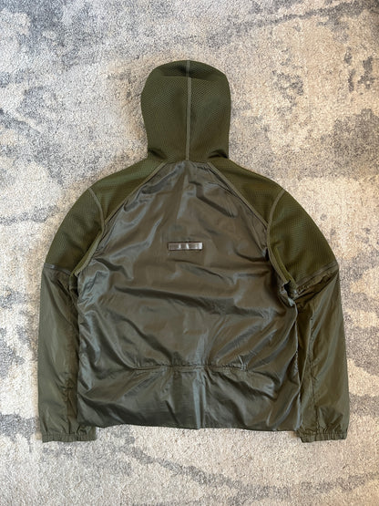 Prada SS2000 mesh& nylon convertible jacket