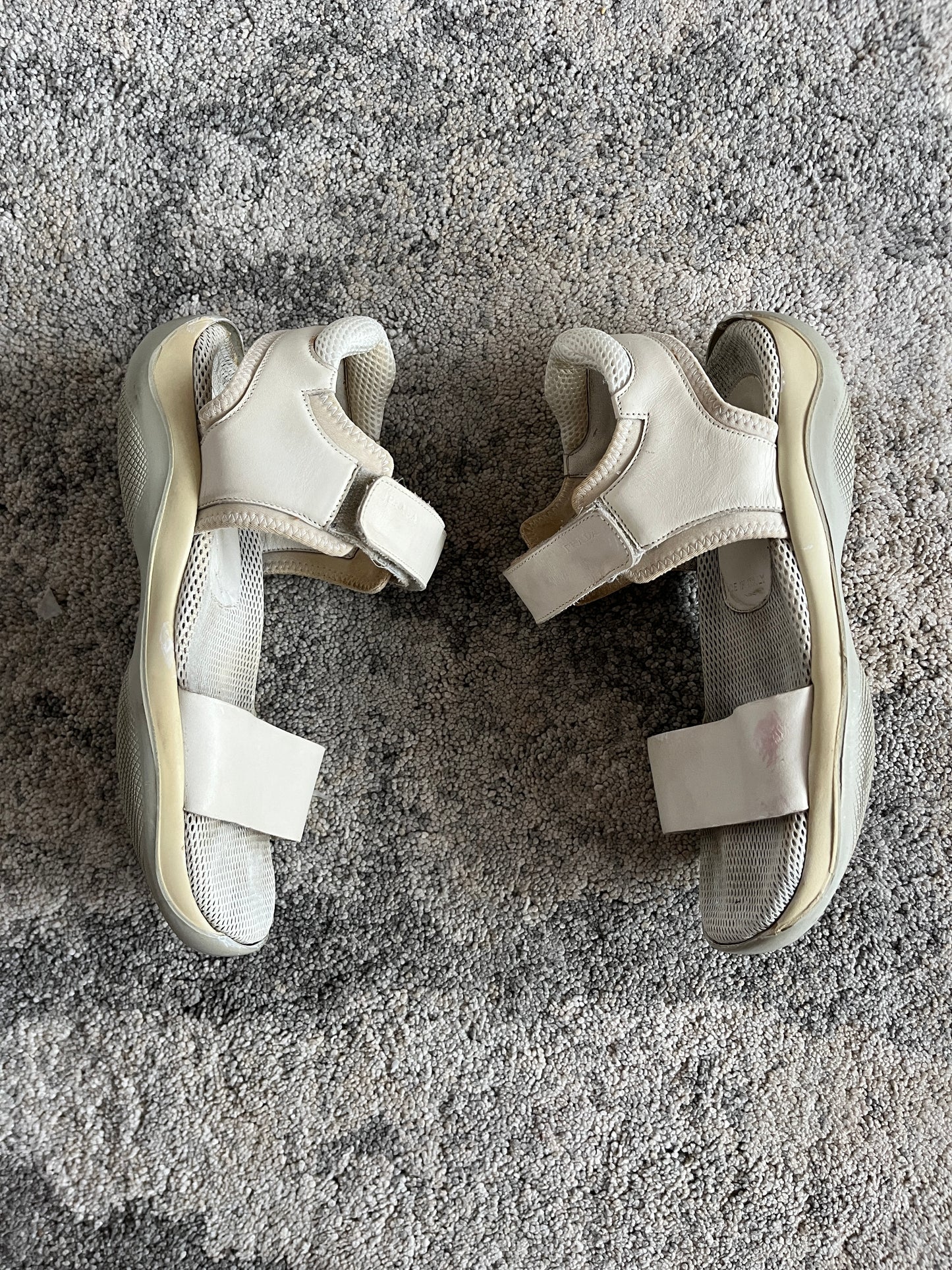 Prada SS1999 leather sandals