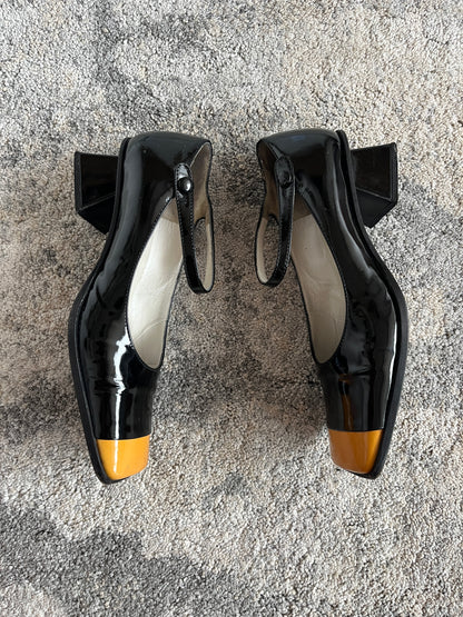 Miu Miu 1990's patent leather shoes