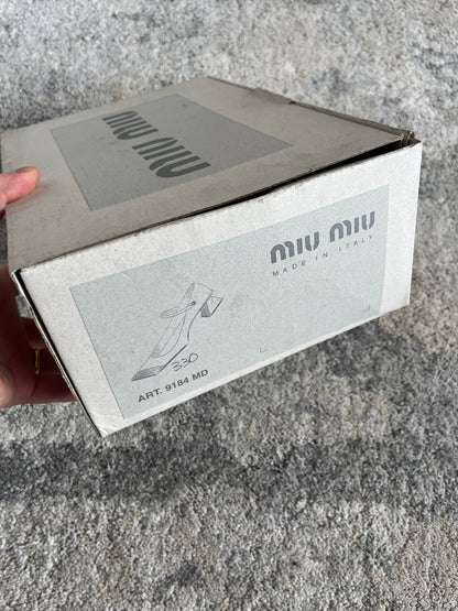 Miu Miu 1990's patent leather shoes