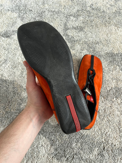 Prada FW1999 suede flat trainers