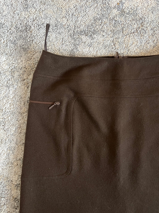 Miu Miu FW1999 light wool skirt