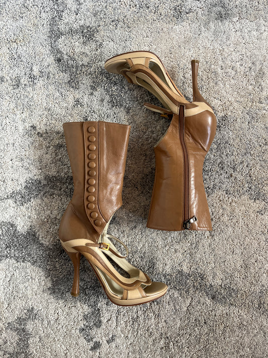 Prada SS2008 leather heels
