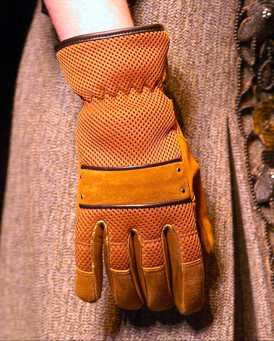 Miu Miu FW2004 nylon robot gloves